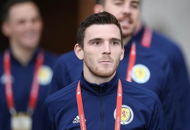 Scotland captain Andy Robertson