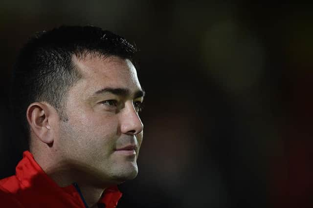 Former Arsenal Ladies coach Pedro Martinez Losa  (Photo by Jamie McDonald/Getty Images)