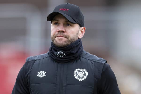 Hearts manager Robbie Neilson. (Photo by Mark Scates / SNS Group)