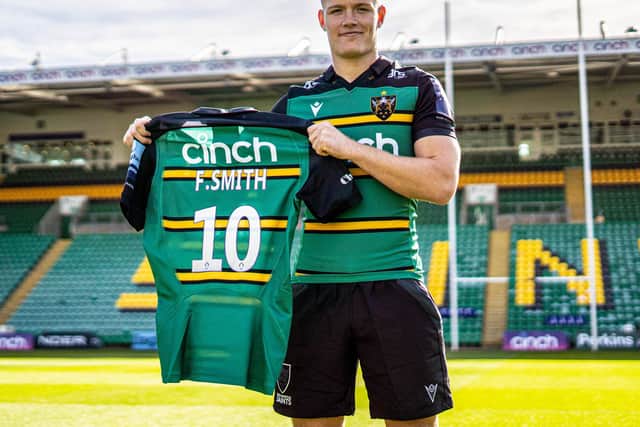 Fin Smith signed for Northampton Saints (picture: Tom Kwah/Northampton Saints)