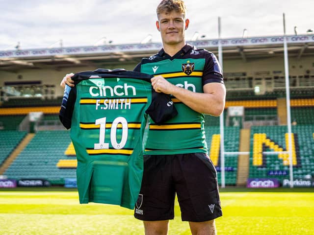 Fin Smith signed for Northampton Saints (picture: Tom Kwah/Northampton Saints)