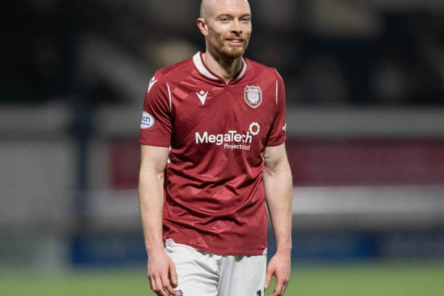 Craig Wighton is now in his second spell with Arbroath and has yet to taste defeat. (Photo by Mark Scates / SNS Group)