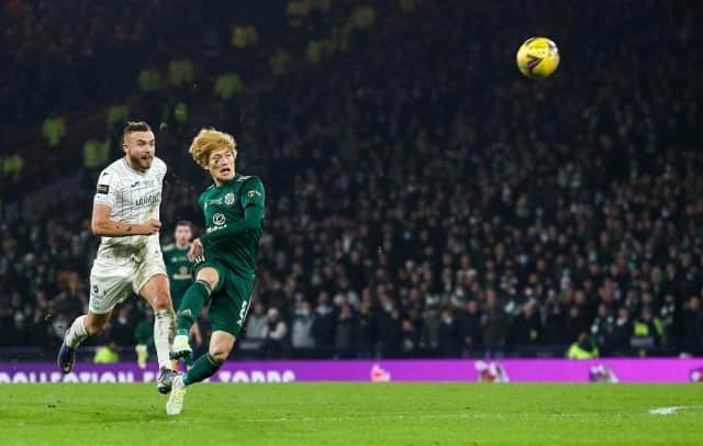 Goal of the season came at Hampden via Kyogo Furuhashi (Photo by Craig Williamson / SNS Group)