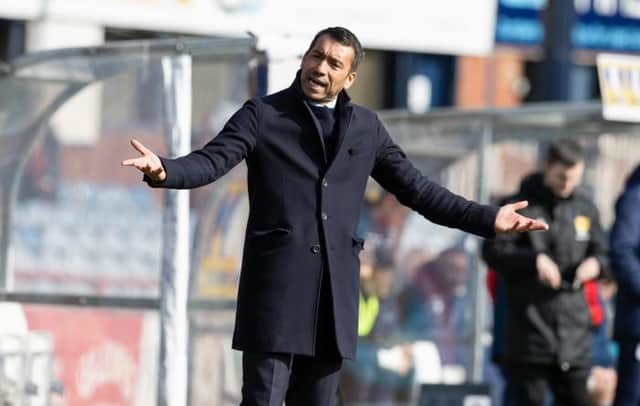 Rangers manager Giovanni van Bronckhorst will need 'three or four' transfer windows to make his own impression on the Ibrox squad, according to club legend Mark Hateley. (Photo by Alan Harvey / SNS Group)