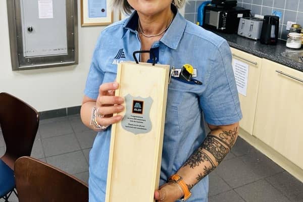 Linlithgow Aldi Assistant Store Manager Emma Ross