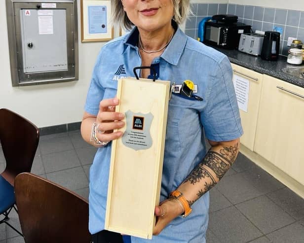Linlithgow Aldi Assistant Store Manager Emma Ross