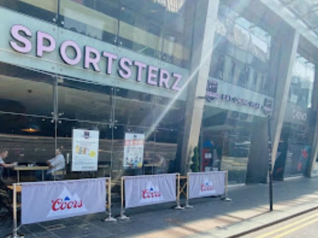 Located at the former site of Tiger Tiger Nightclub, sports bar Sportsterz is one of the go to venues in the city for big sports events. Book a booth or a table.