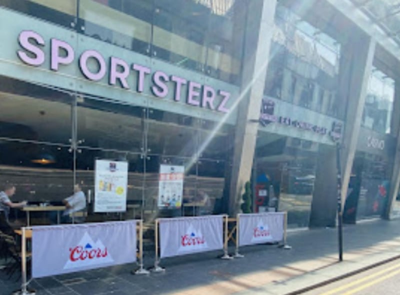 Located at the former site of Tiger Tiger Nightclub, sports bar Sportsterz is one of the go to venues in the city for big sports events. Book a booth or a table.