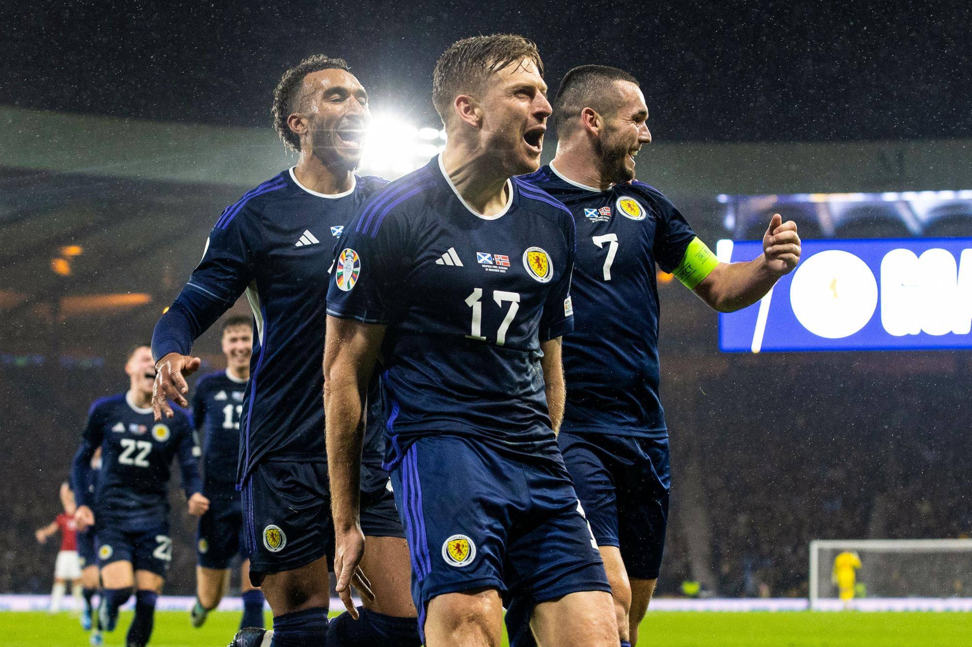 Scotland are in Pot 3 for the Euro 2024 draw.