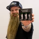 Braw Beard, which is based in East Lothian, was founded by John Jackson, a former graphic designer who launched the business in 2012 after a mountain bike accident in Fort William when he broke his back while training for a six-hour endurance race.