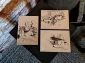 Sketches of the Famous Blacksmiths Shop