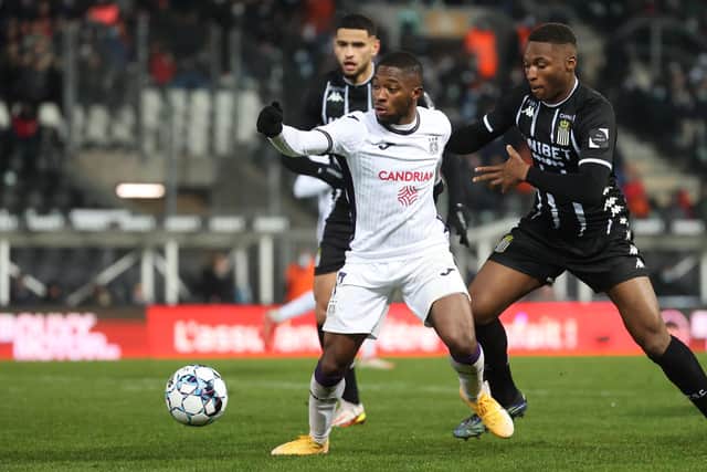 Anderlecht's Francis Amuzu is a reported transfer target for Rangers.