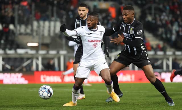 Anderlecht's Francis Amuzu is a reported transfer target for Rangers.