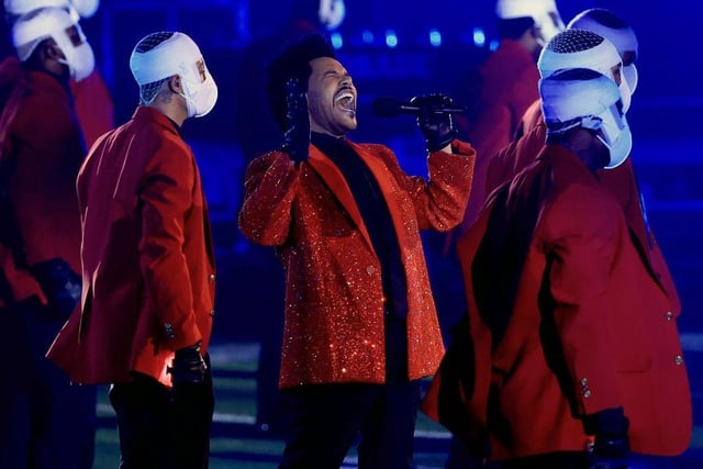 The Weeknd was booked to deliver the half-time sparkle at Super Bowl LV at Florida's Raymond James Stadium in 2021. A lack of star guests hasn't affected the performance's popularity - with 54 million views in the bank.