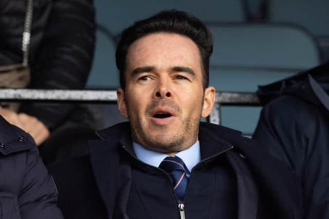Rangers commercial director James Bisgrove. (Photo by Alan Harvey / SNS Group)