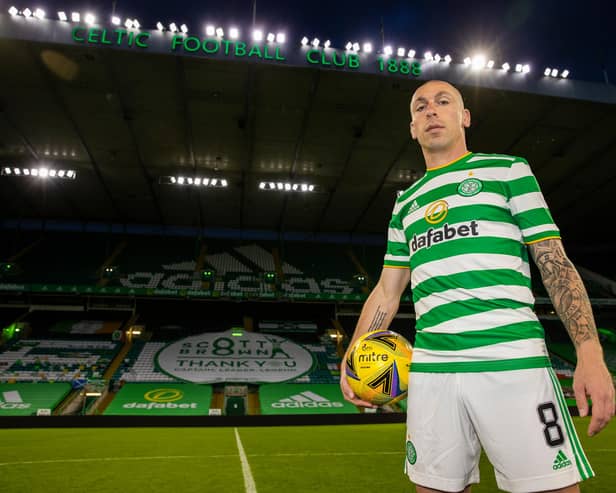 Scott Brown is weighing up his future after leaving Aberdeen. (Photo by Craig Williamson / SNS Group)