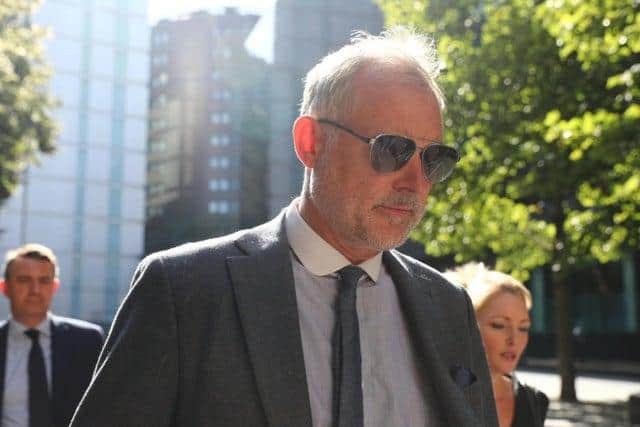 John Leslie, former Blue Peter presenter in court for grabbing woman's breasts, court hears