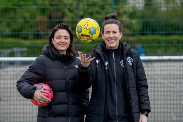 Gemma Fay and Leanne Crichton