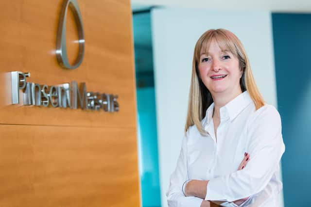 Katharine Hardie, partner and chair of Pinsent Masons in Scotland and Northern Ireland: 'We are committed to attracting, retaining and nurturing the best young lawyers in the profession.' Picture: Ian Georgeson Photography