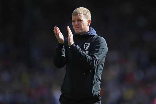 Eddie Howe is moving closer to becoming Celtic's next manager. Picture: SNS