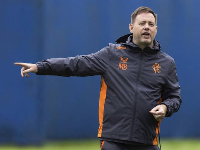 Rangers manager Michael Beale says the club are going 'hell for leather' to reach the Champions League.
