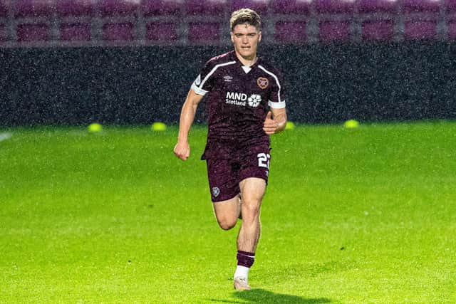 Euan Henderson is in line for a new Hearts deal. (Photo by Ross MacDonald / SNS Group)