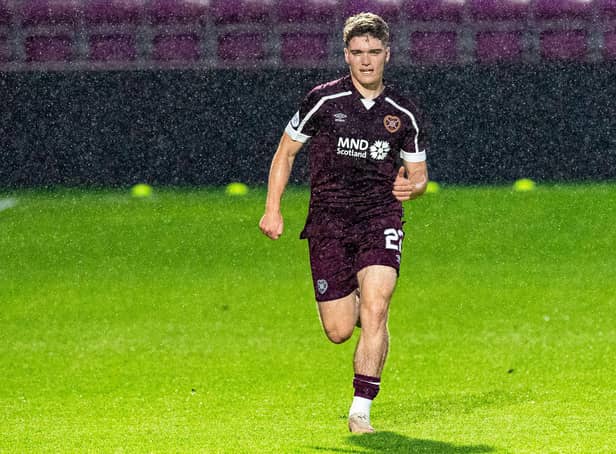 Euan Henderson is in line for a new Hearts deal. (Photo by Ross MacDonald / SNS Group)