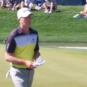 Scotland's Martin Laird pictured coming off the ninth green in the final round of The Players Championship at TPC Sawgrass in Florida. Picture: National World