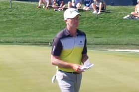 Scotland's Martin Laird pictured coming off the ninth green in the final round of The Players Championship at TPC Sawgrass in Florida. Picture: National World