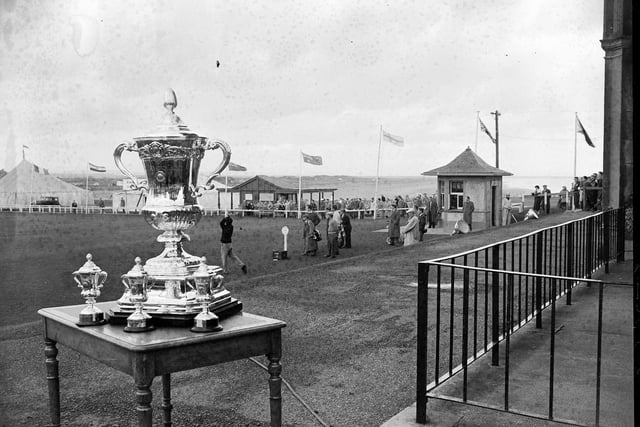 The Eisenhower Trophy at the World Amateur Team Championships held in St Andrews in 1958.