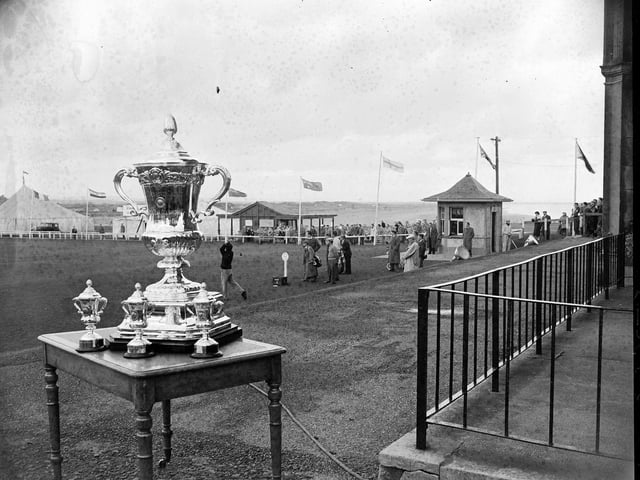 The Eisenhower Trophy at the World Amateur Team Championships held in St Andrews in 1958.