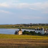 The medieval site was found close to Gress, in the north east of the Isle of Lewis, as a new water mains pipe was laid. PIC: YouTube.