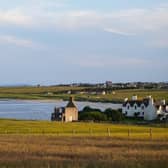 The medieval site was found close to Gress, in the north east of the Isle of Lewis, as a new water mains pipe was laid. PIC: YouTube.