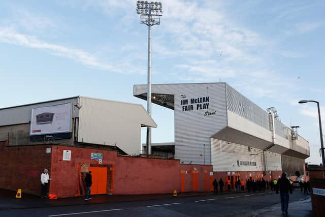 Extra security measures will be in place at Tannadice for Wednesday night's game  (Photo by Tom Shaw/Getty Images)