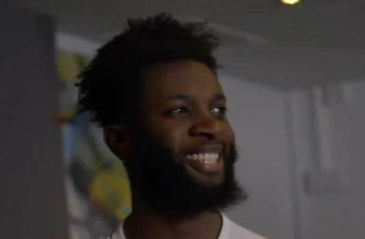 Beni Baningime is in Edinburgh for talks with Hearts.