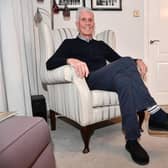 St Johnstone legend Jim Pearson at home on Tyneside