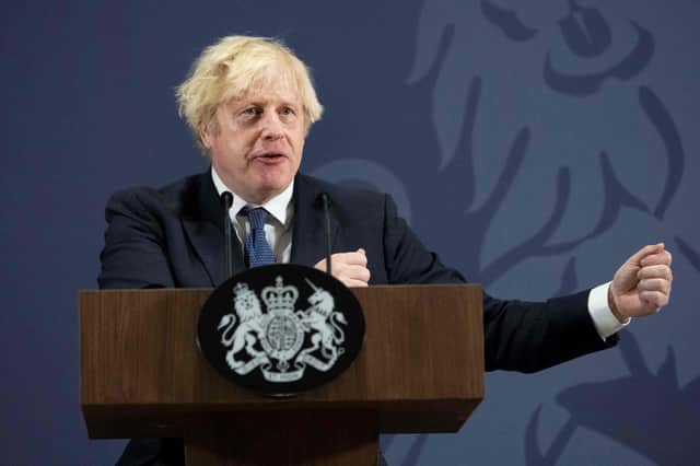 A trademark characteristic of Boris Johnson is lots of talk and little action, says Jim McMahon (Picture: David Rose/pool/AFP via Getty Images)