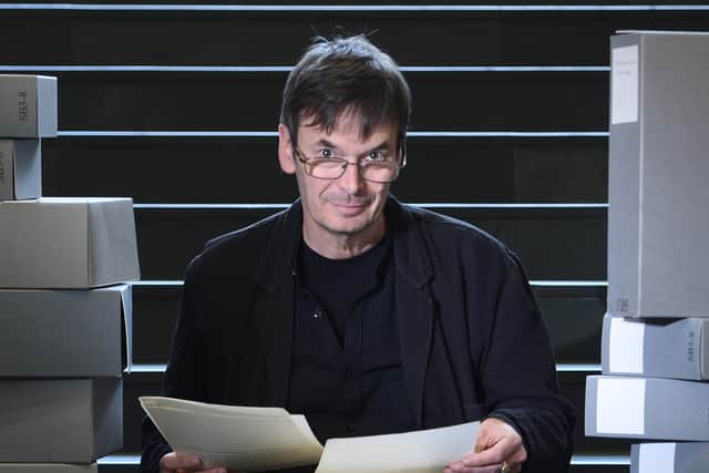 Sir Ian Rankin is working with screenwriter Gregory Burke on the new Rebus TV series. Picture: Neil Hanna