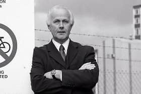 Terry Smith at the time of the 2003 Citizens exhibition in Ocean Terminal Picture: Trevor E R Yerbury