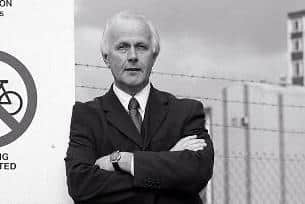 Terry Smith at the time of the 2003 Citizens exhibition in Ocean Terminal Picture: Trevor E R Yerbury
