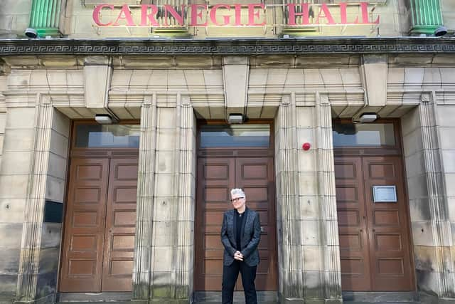 Horse McDonald at the Carnegie Hall, Dunfermline (Pic: Alistair More)