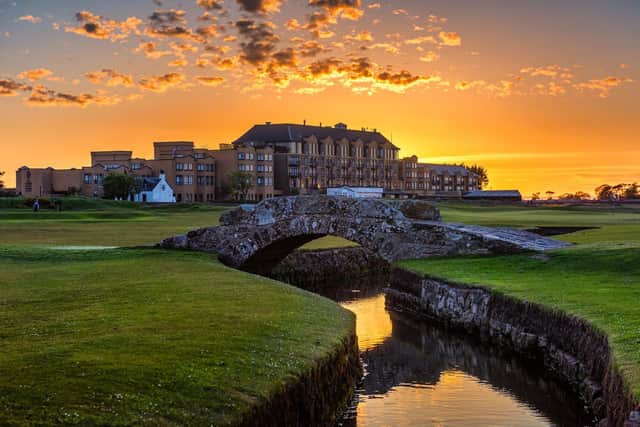 The Old Course Hotel is to close from today.