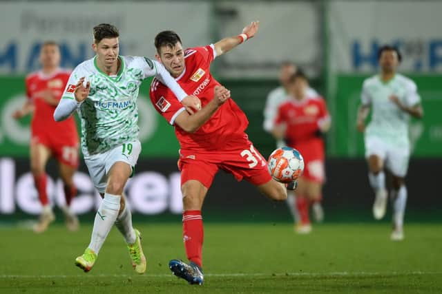 Itten in action for Greuther Furth.