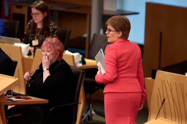 Nicola Sturgeon seems to have turned her back on trans people, reckons reader (Picture: Jeff J Mitchell/Getty Images)