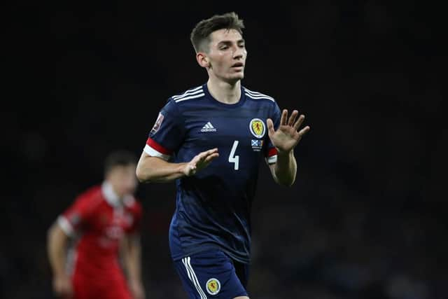 Billy Gilmour of Scotland has a bright future ahead says Ally McCoist, despite struggles this season at Norwich. (Photo by Ian MacNicol/Getty Images)