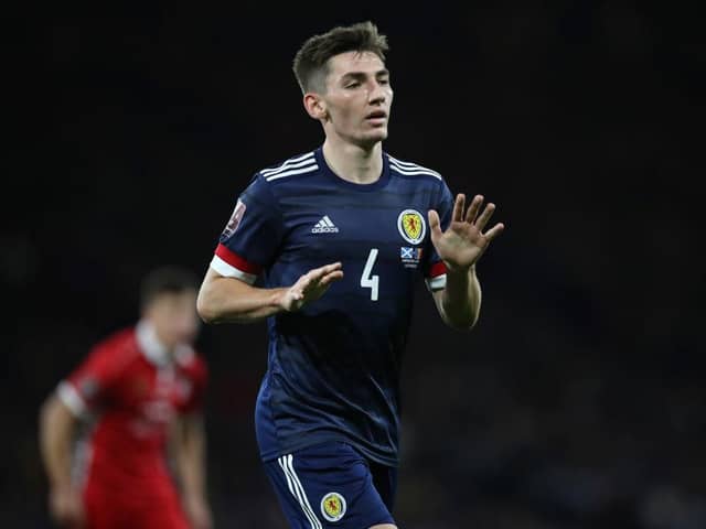 Billy Gilmour of Scotland has a bright future ahead says Ally McCoist, despite struggles this season at Norwich. (Photo by Ian MacNicol/Getty Images)