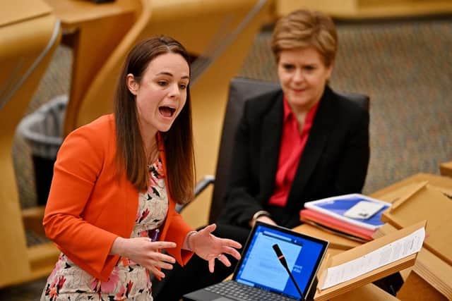 Finance Secretary Kate Forbes might get less than she bargained for in an independent Scotland, reckons reader (Picture: Jeff J Mitchell/Getty Images)