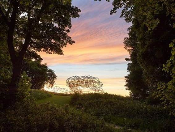 Antony Gormley's Firmament is one of the most popular works of art at Jupiter Artland. Picture: Allan Pollok-Morris