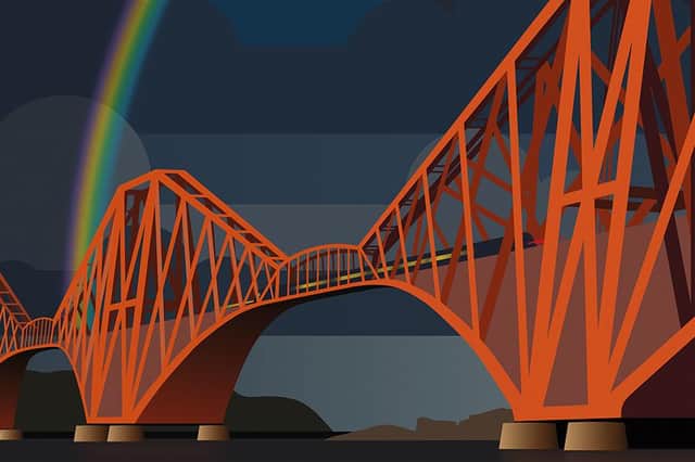 The firm’s ‘Reflections of Fife’ collection celebrates the likes of the ‘majestic’ Forth Bridge. Picture: John Park.
