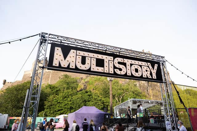 MultiStory was a new pop-up venue created for this year's Fringe. Picture: Alix McIntosh